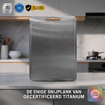 Puur Titanium - Titanium Snijplank V2