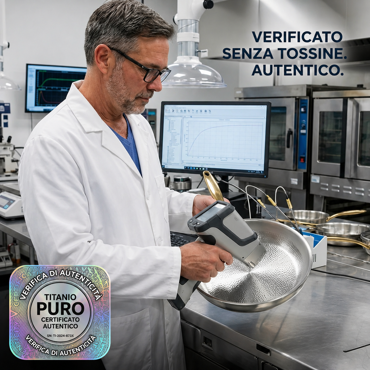 Puur Titanium — Klassieke Koekenpan