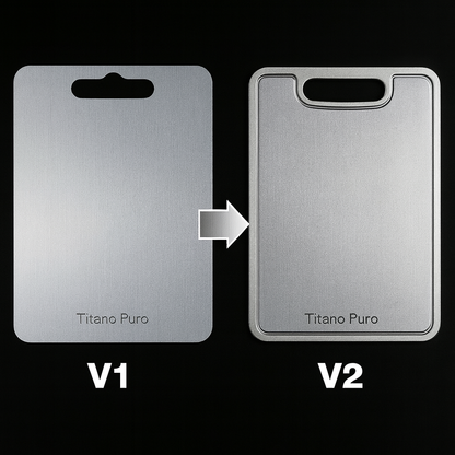Puur Titanium - Titanium Snijplank V2