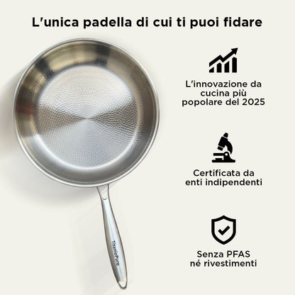 Puur Titanium — Klassieke Koekenpan