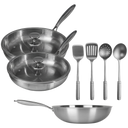 Trio Set Essentiële Koekenpannen