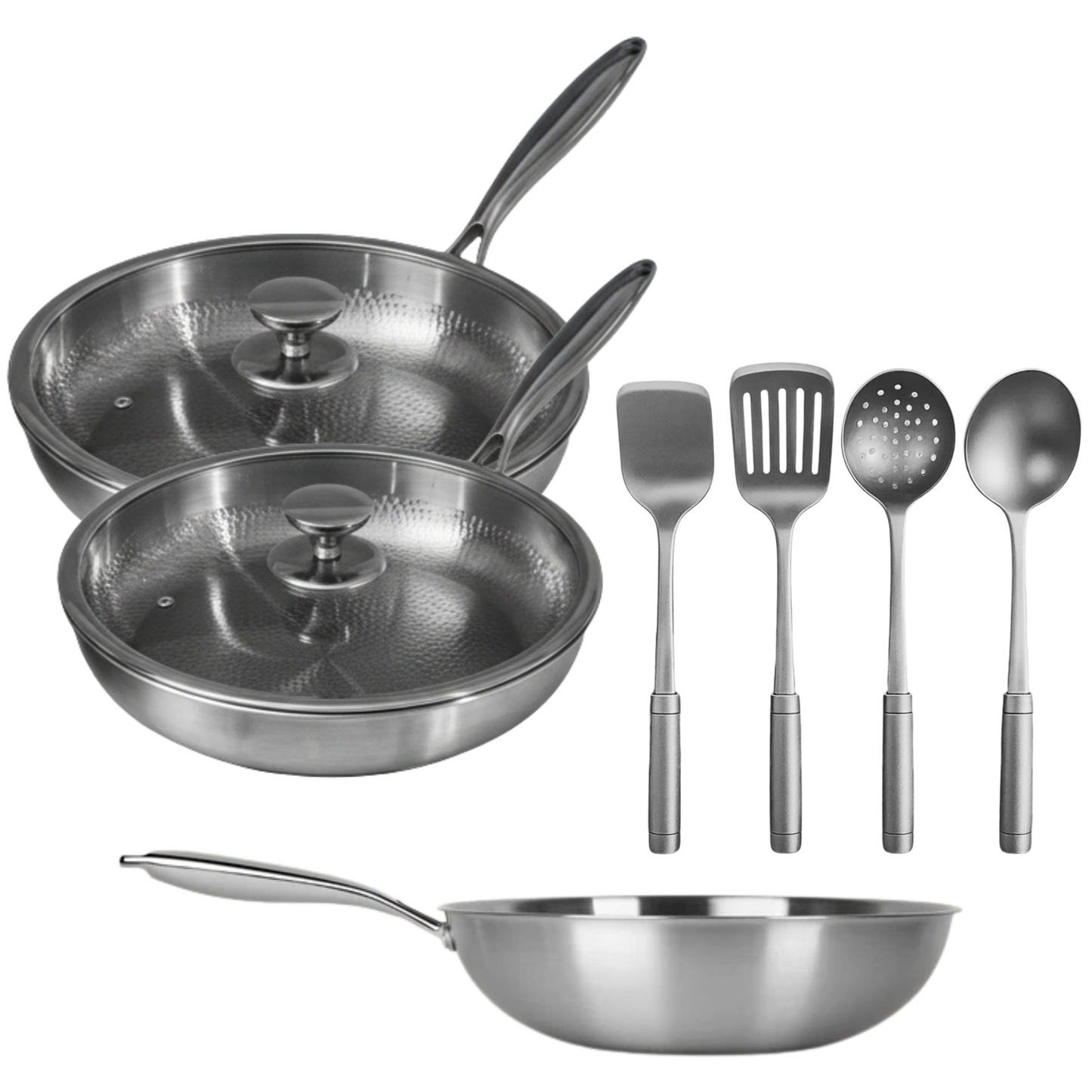 Trio Set Essentiële Koekenpannen