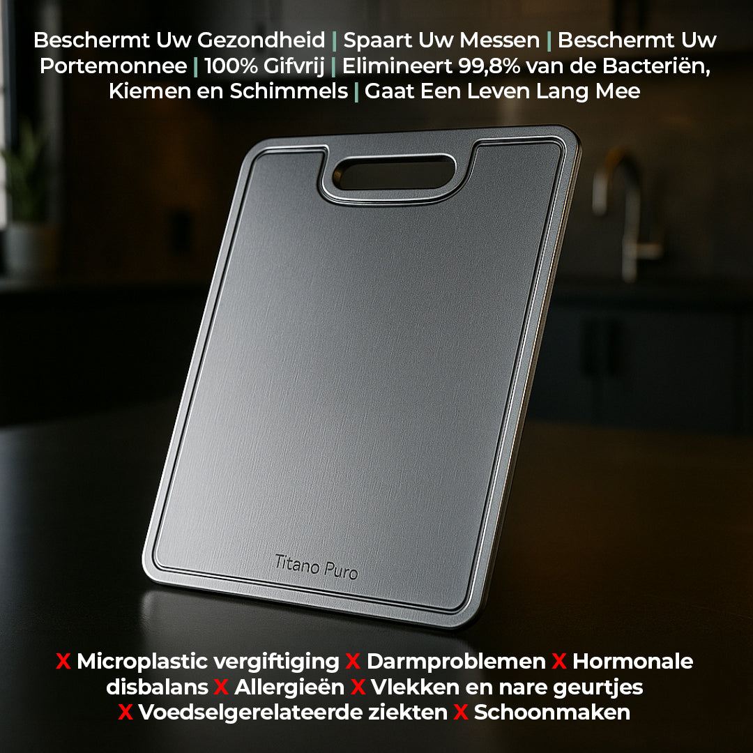 Puur Titanium - Titanium Snijplank V2