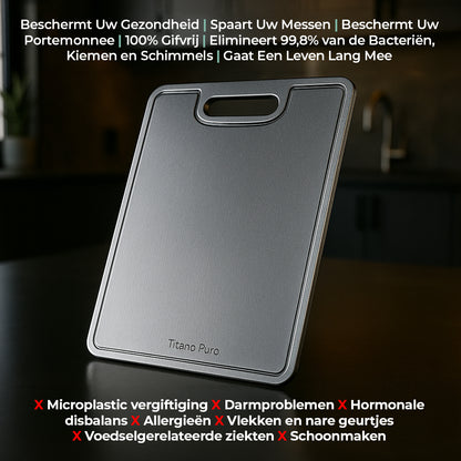 Puur Titanium - Titanium Snijplank V2