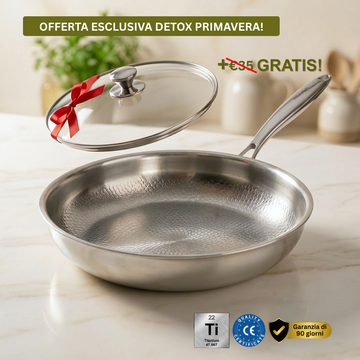 Puur Titanium — Klassieke Koekenpan