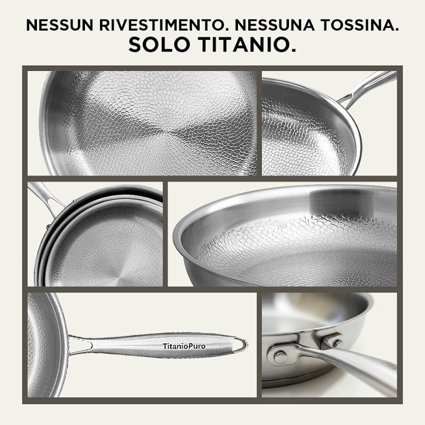 Puur Titanium — Klassieke Koekenpan