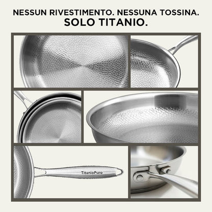 Puur Titanium — Klassieke Koekenpan